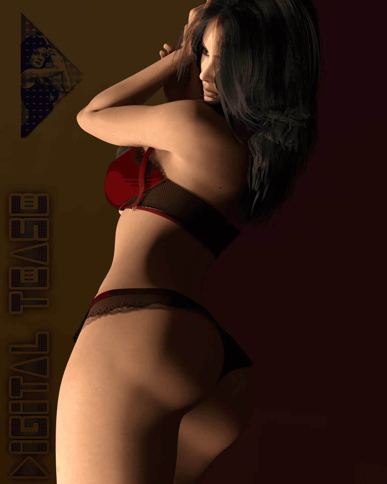 Esmeralda Sensal Lingerie 4 Artwork