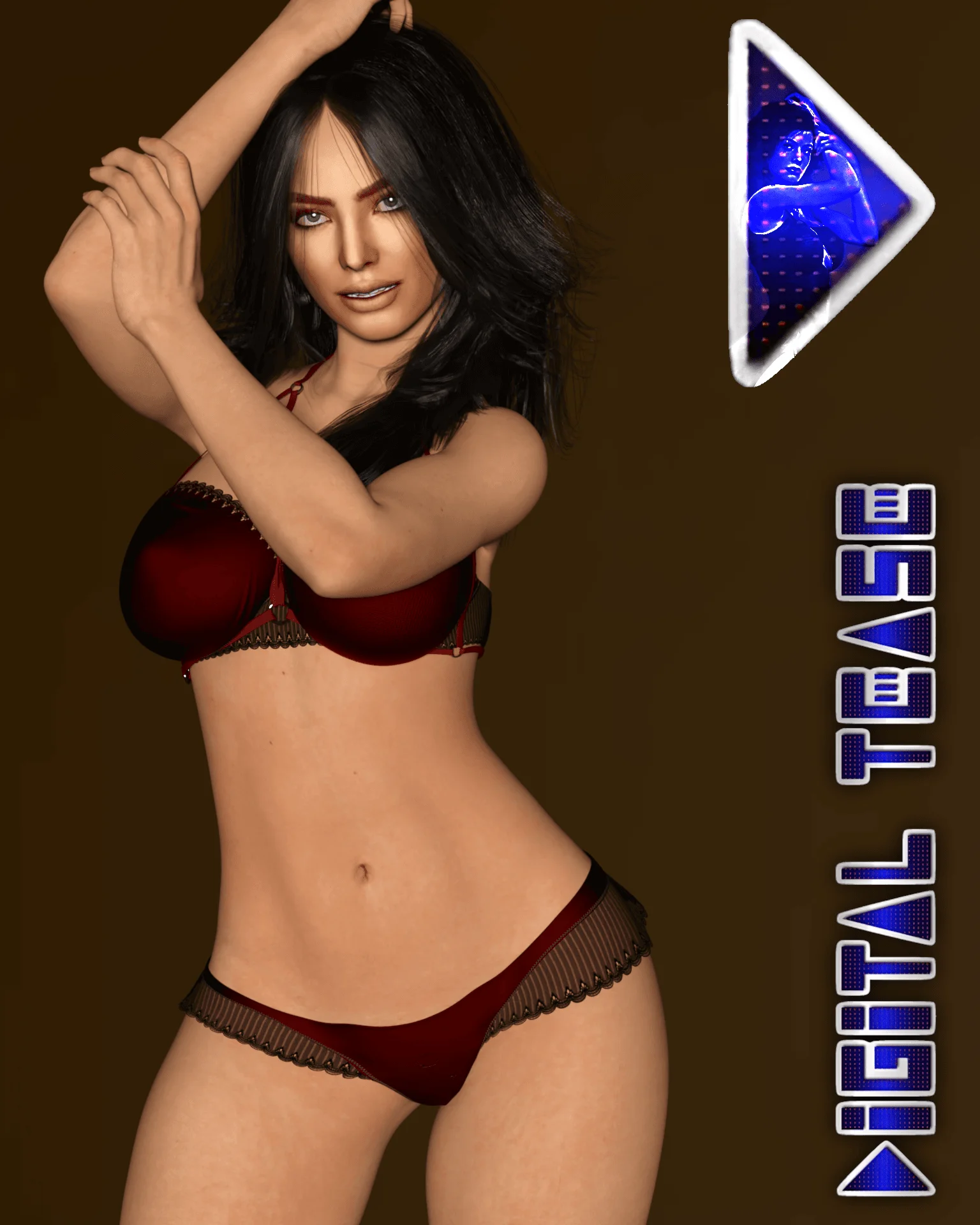 Esmeralda Sensual Lingerie 2 Artwork