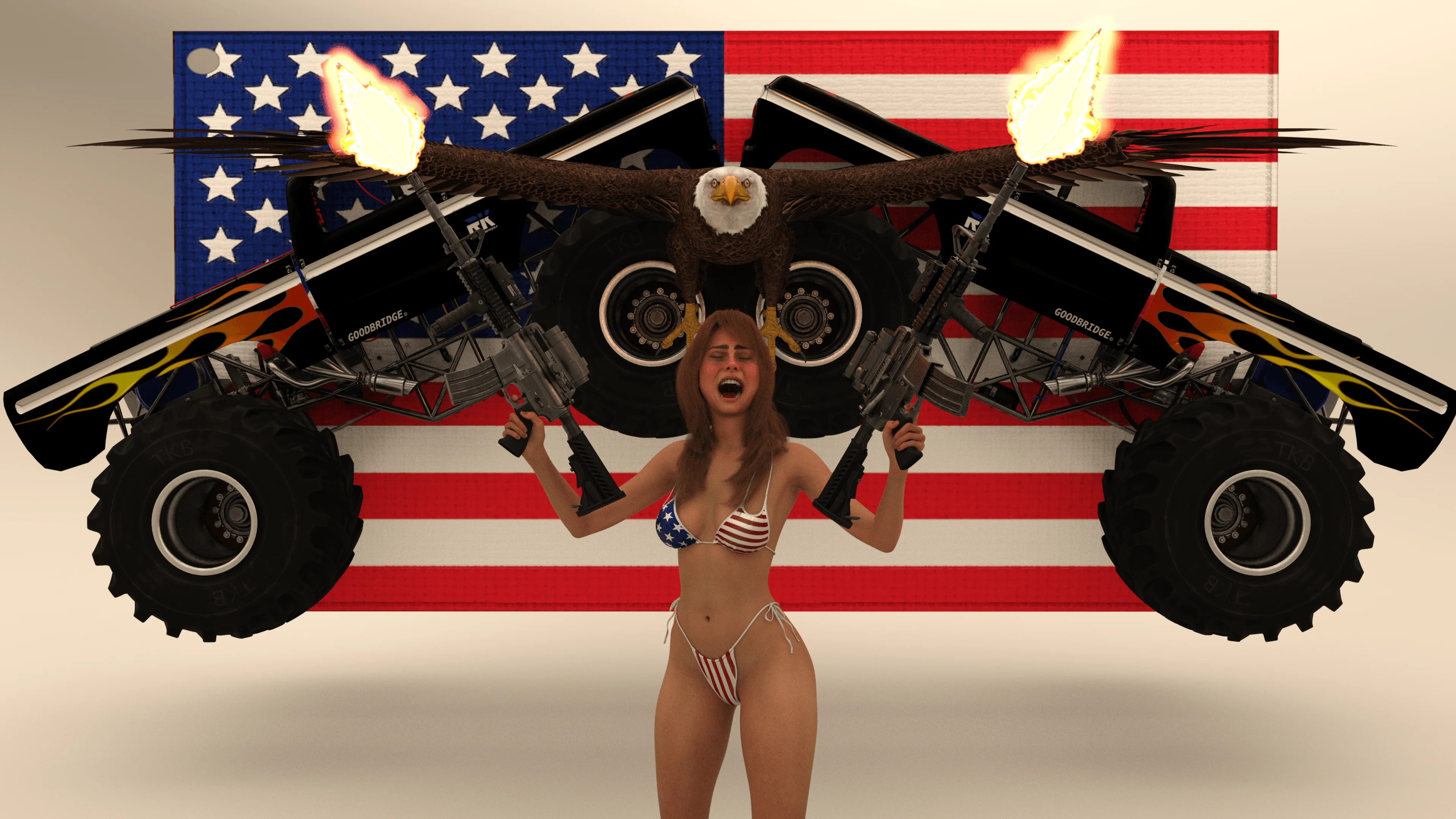 'Merica, Fuck Yeah! Artwork