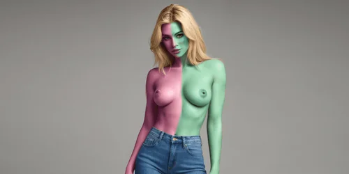 Preview of Artwork: Body Paint 1