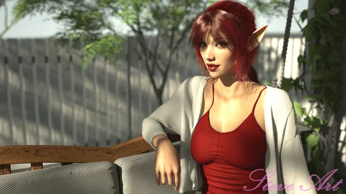 Preview of Artwork: Casual afternoon_ Sophia