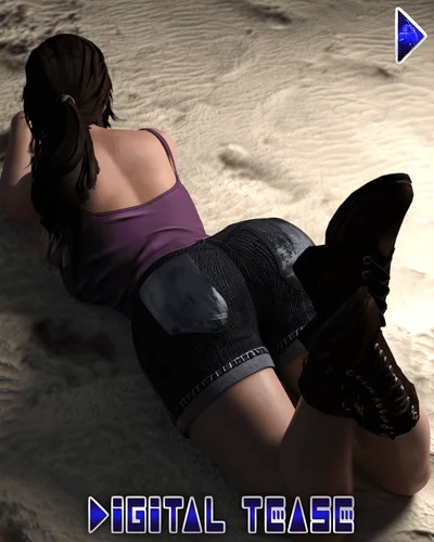 Preview of Artwork: Lara on an island 4