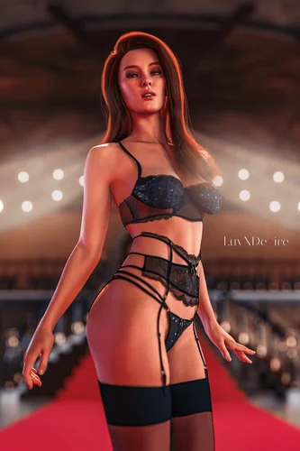 Preview of Artwork: Lila - Ballroom Lingerie