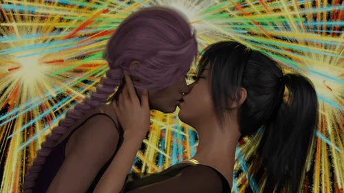 Preview of Artwork: New Year's Eve Kiss