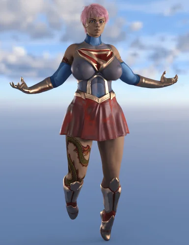 Preview of Artwork: Skye (OC) - Supergirl